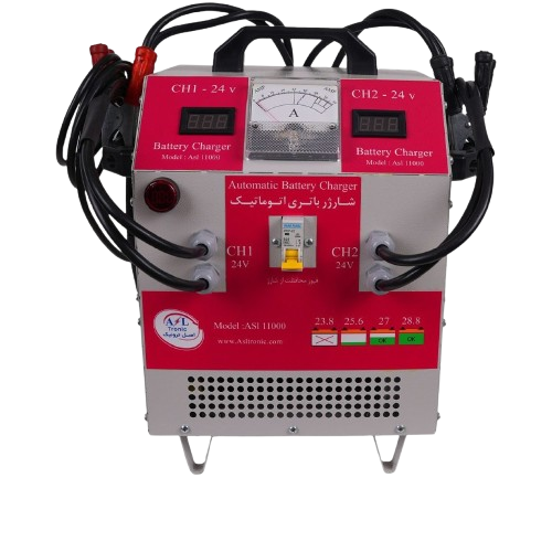 استارتر و شارژر صنعتی باتری Asl-11000